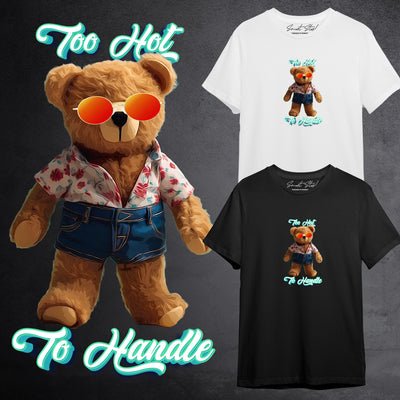 Tricou Unisex Loose-Fit Too Hot Bear