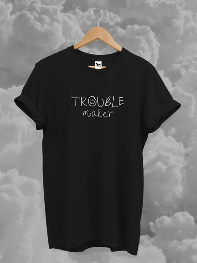 Tricou TROUBLE MAKER Black