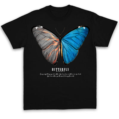 Tricou UNISEX PREMIUM Butterfly Effect Black