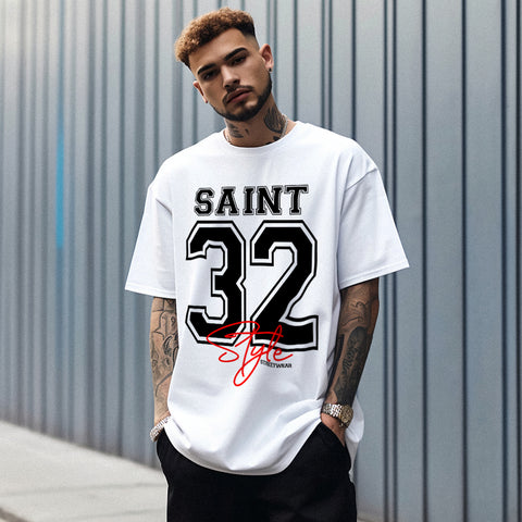 Tricou Oversize Unisex 32 White