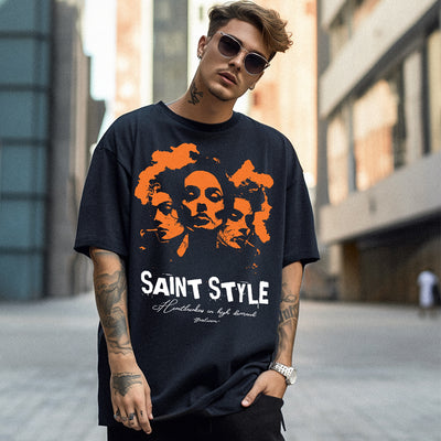 Tricou Oversize Unisex 3GRL Black