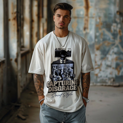 Tricou Oversize Unisex TELEVISION#4