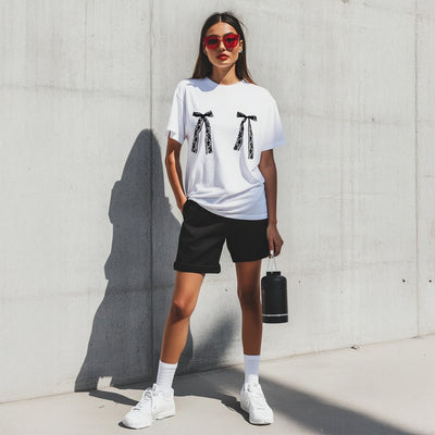 Tricou Oversize Women KNKY White