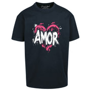 Tricou Oversize Women AMOR Black