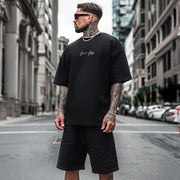 Compleu SCURT Oversize Premium I LIKE BAD DECISION