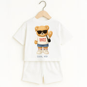 Compleu Copii Scurt COOL KID TEDDY