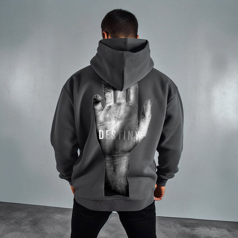 Hanorac Oversize Unisex DESTINY Grey