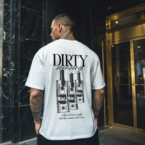 Tricou Oversize Unisex DIRTY MONEY