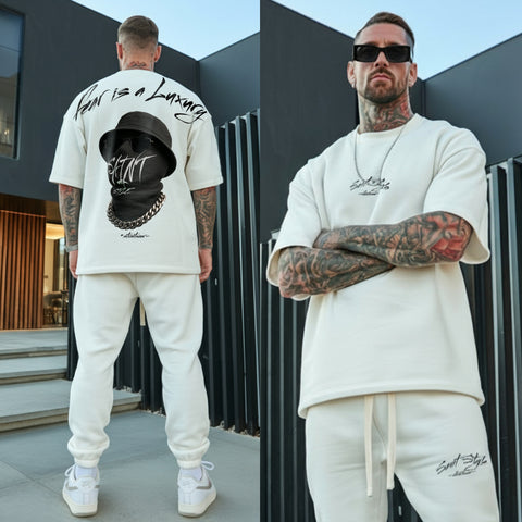 Set Loose-Fit Tricou+Pantaloni FEAR IS A LUXURY