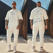 Set Loose-Fit Tricou+Pantaloni SORRY MOM