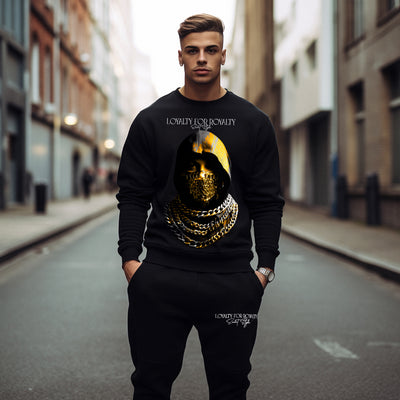 Trening BP LOYALTY FOR ROYALTY Black + Tricou Cadou