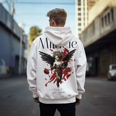 Hanorac Oversize Unisex MIRACLE White