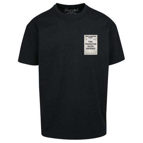 Tricou Oversize Unisex MONEY LAUNDERING