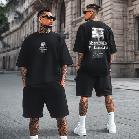 Compleu SCURT Oversize Premium MONEY TALKS