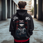 Hanorac Oversize Unisex My Mamma Black