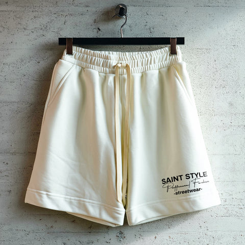 Pantaloni scurti OVERSIZE Essential White
