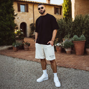 Pantaloni scurti OVERSIZE Essential White