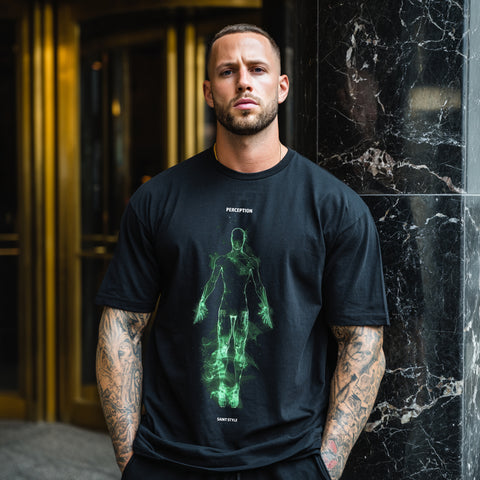Tricou Oversize Unisex PERCEPTION