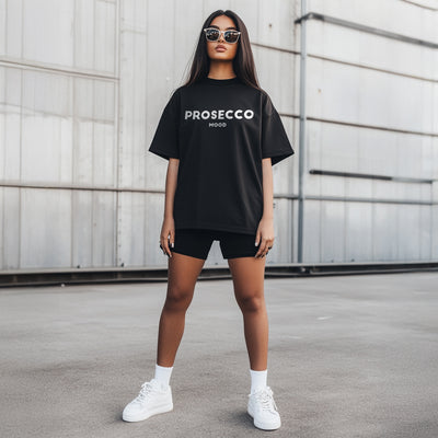 Tricou Oversize Women PROSECCO Black