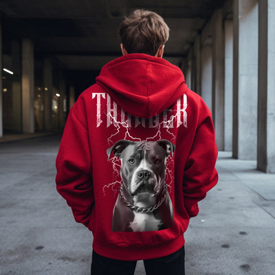 Hanorac Oversize Unisex PTB Red