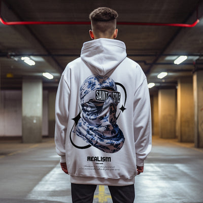 Hanorac Oversize Unisex REALISM White