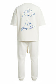 Set Loose-Fit Tricou+Pantaloni SORRY MOM
