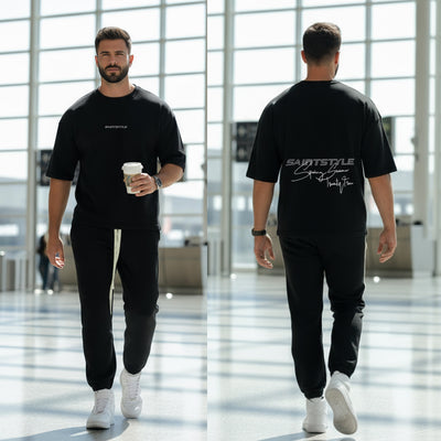 Set Loose-Fit Tricou+Pantaloni STREET DOTS
