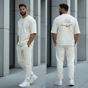 Set Loose-Fit Tricou+Pantaloni WHO CARES