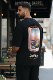 Set Loose-Fit Tricou+Pantaloni Air Style