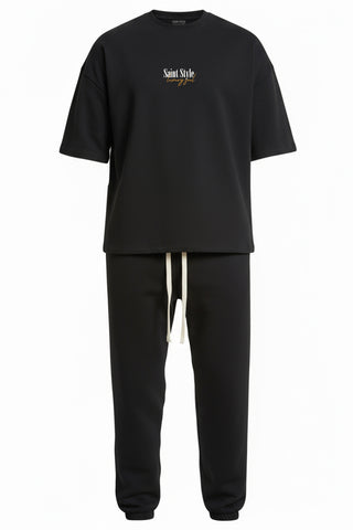Set Loose-Fit Tricou+Pantaloni Air Style