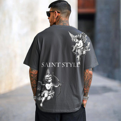 Tricou Oversize Unisex ANGELS CRC