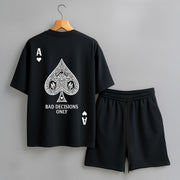 Compleu SCURT Oversize Premium BLACK CARD