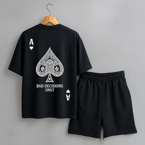 Compleu SCURT Oversize Premium BLACK CARD