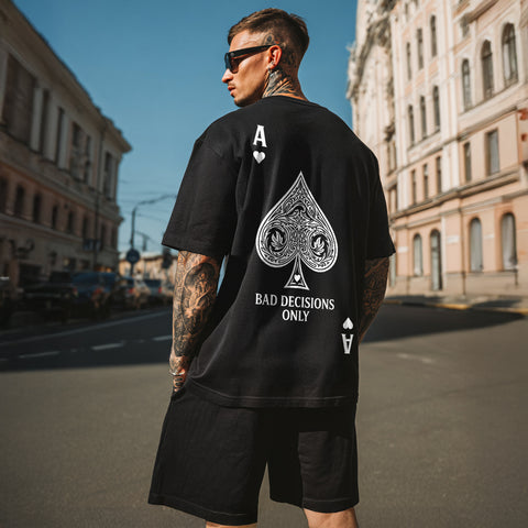 Compleu SCURT Oversize Premium BLACK CARD