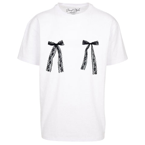 Tricou Oversize Women KNKY White