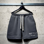 Pantaloni scurti OVERSIZE Essential Charocal