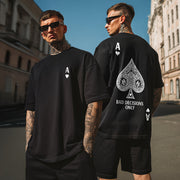 Compleu SCURT Oversize Premium BLACK CARD