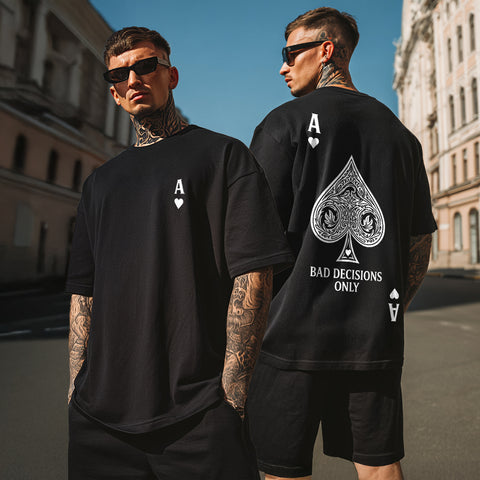 Compleu SCURT Oversize Premium BLACK CARD