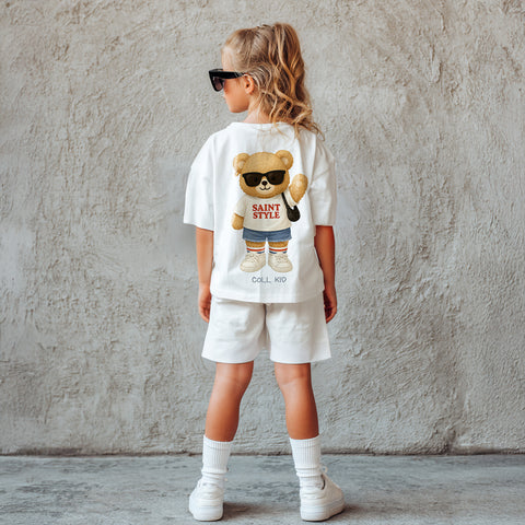 Compleu Copii Scurt COOL KID TEDDY