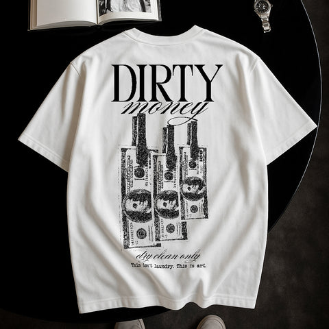 Tricou Oversize Unisex DIRTY MONEY