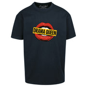 Tricou Oversize Women DRAMA-LIPS Black