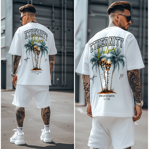 Compleu SCURT Oversize Premium Ethernal Palm