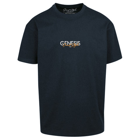 Tricou Oversize Unisex GENESIS Black