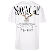 Tricou Oversize Unisex GLD White
