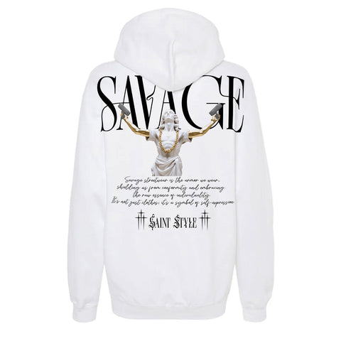 Hanorac Oversize Unisex GLD White