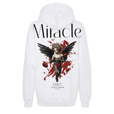Hanorac Oversize Unisex MIRACLE White