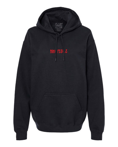 Hanorac Oversize Unisex FAKE PEOPLE Black