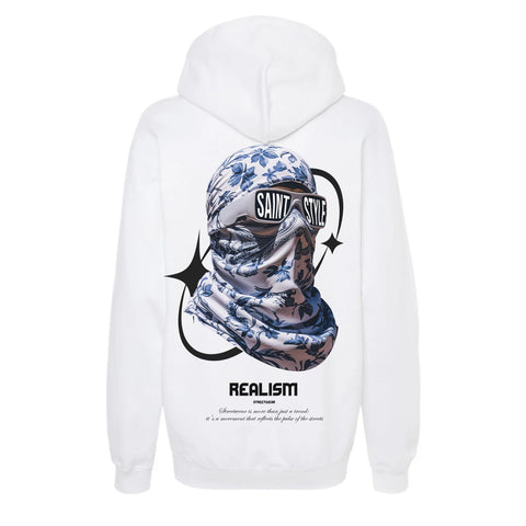 Hanorac Oversize Unisex REALISM White