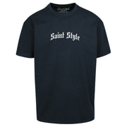 Tricou Oversize Unisex HUSTLER SKLT Black