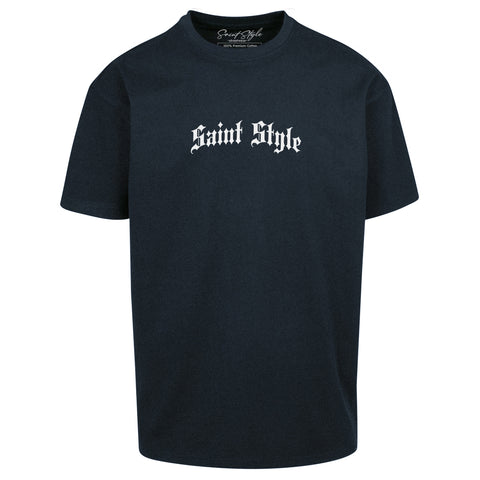 Tricou Oversize Unisex HUSTLER SKLT Black